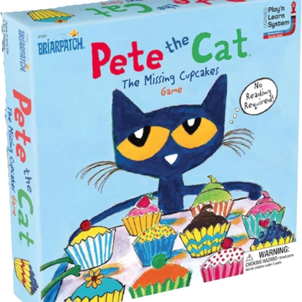 Pete the Cat Missing Cupcakes Board Game from Briarpatch